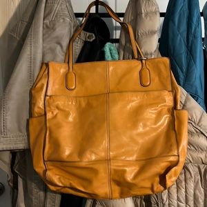 Hobo leather bag